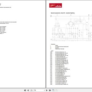 Linde Forklift E388-01 E35 E40 E45 E50 Electrical Hydraulic Diagrams 3888013601 2023 Linde Forklift E388 01 E35 E40 E45 E50 Electrical Hydraulic Diagrams 3888013601 2023 (2)