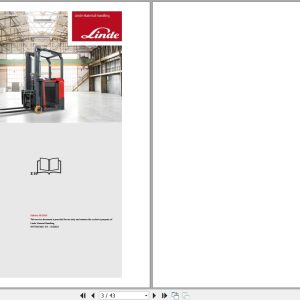 Linde Forklift E8917 01 E10 Electrical Hydraulic Diagrams 89178013601 2024 (1)