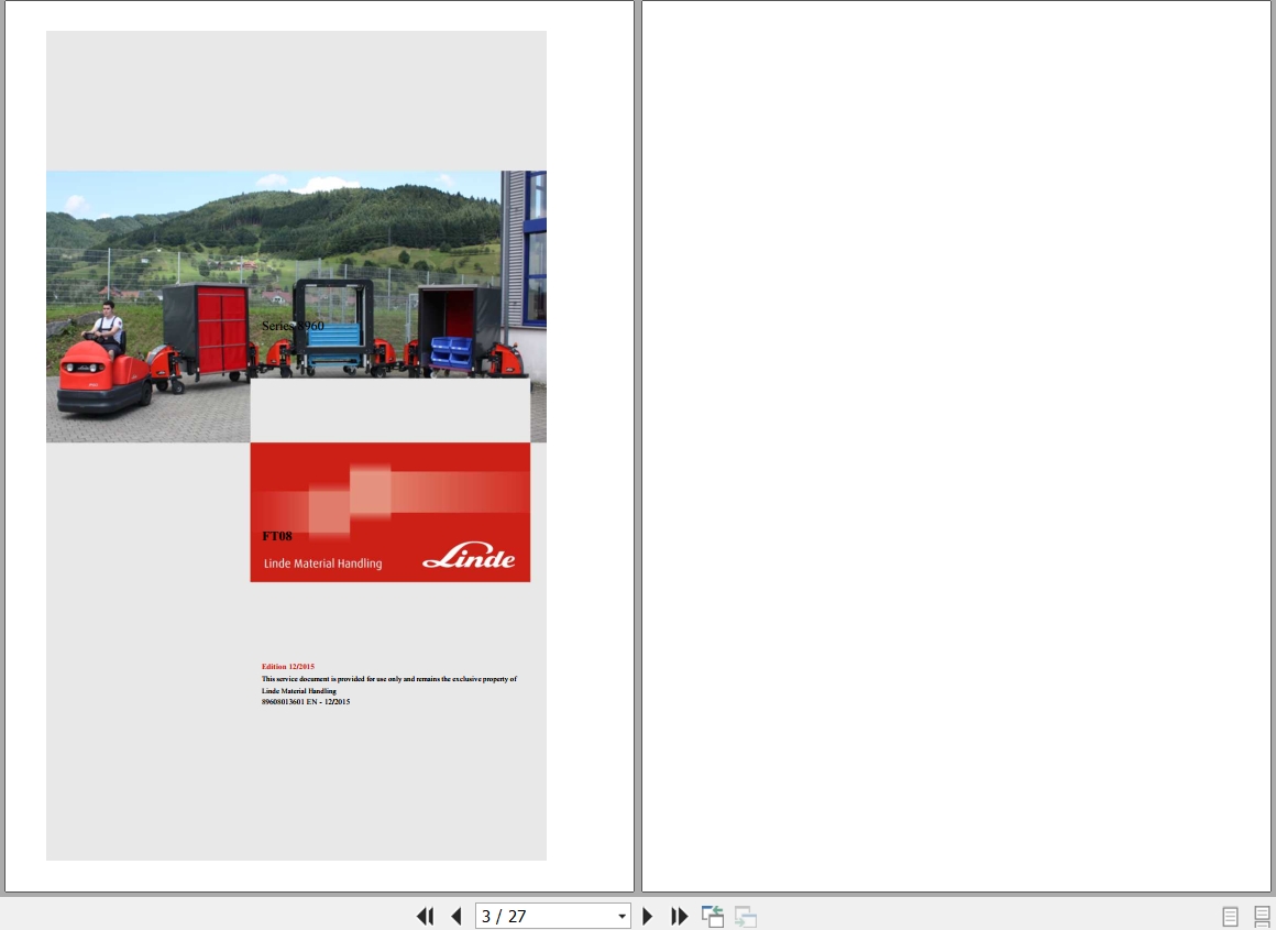 Linde Forklift FT8961 01 FT08C FT10C FT16C FT20C Electrical Diagrams 89608013601 2015 (1)