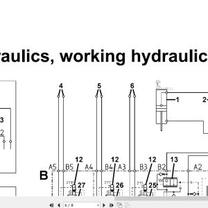 Linde Forklift H1204 01 H35D To H50T Hydraulic Diagrams 12048013601 2023 (2)