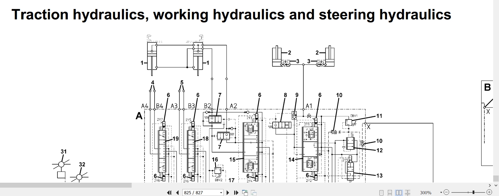 Linde Forklift H391 01 H14D to H20T Electrical Hydraulic Diagrams 391807601 2015 (3)