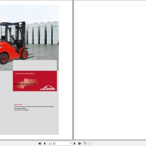 Linde Forklift HT1218 01 HT25D HT30D HT35D Electrical Hydraulic Diagrams 12188013611 2021 (1)