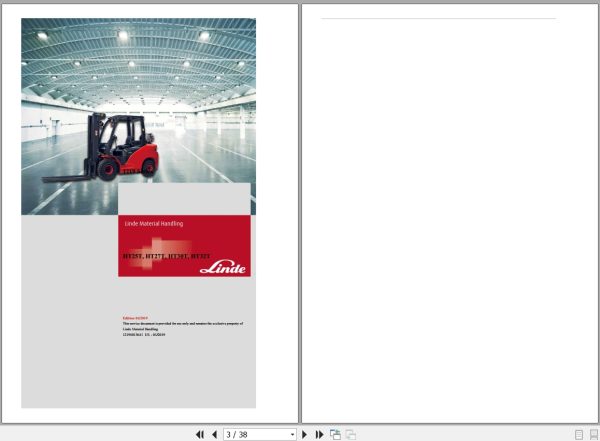 Linde Forklift Ht1219 01 Ht25Ds To Ht35Ts Electrical Hydraulic Diagrams 12198013641 2019 (1)