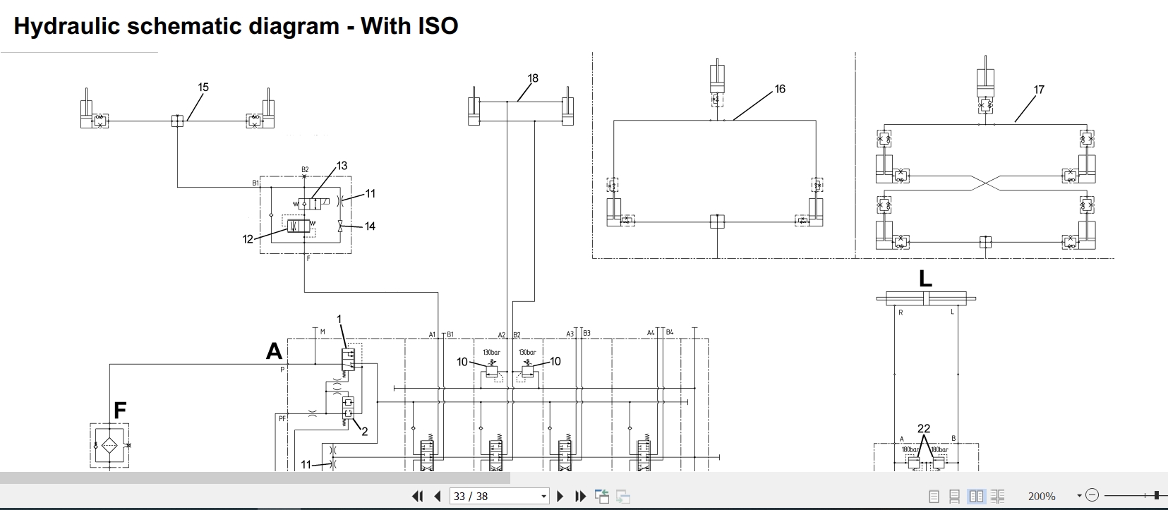 Linde Forklift HT1219 01 HT25Ds to HT35Ts Electrical Hydraulic Diagrams 12198013641 2019 (3)
