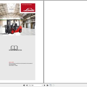 Linde Forklift HT1233 01 HT25D HT30D HT35D Electrical Hydraulic Diagrams 12338013601 2020 (1)