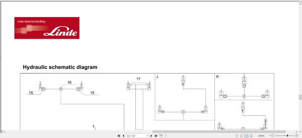 Linde Forklift Ht1319 01 Ht25Ct To Ht32Ct Electrical Hydraulic Diagrams 13198013605 2019 (3)