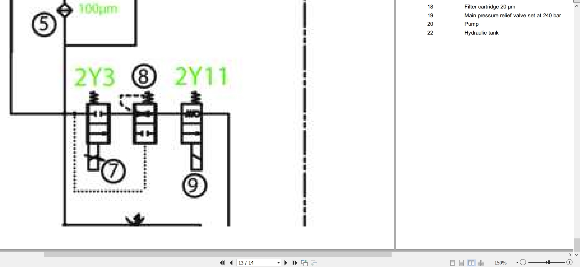 Linde Forklift L1168 01 L14 L14AP L16 L16AP Electrical Hydraulic Diagrams 1168803601 2019 (3)