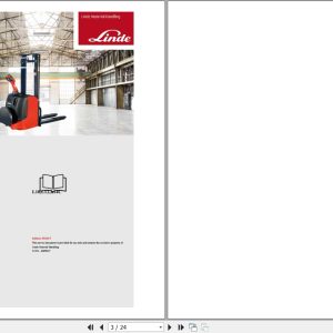 Linde Forklift L1169 01 L10 L12 L14AP L14C Electrical Hydraulic Diagrams 2017 (1)