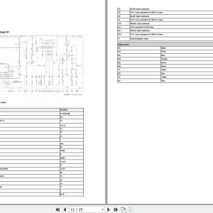 Linde Forklift L4525 01 L20 L20 Ex Electrical Hydraulic Diagrams 45258026011 2015 (2)