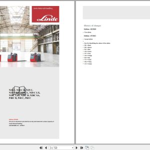 Linde Forklift N4589 01 N20CD N20CLI Electrical Hydraulic Diagrams 45878026009 2021 (1)