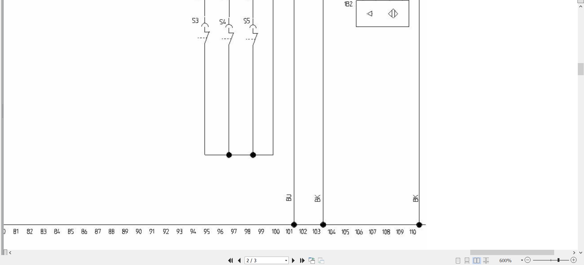 Linde Forklift P1193 01 P20 Electrical Diagrams (2)