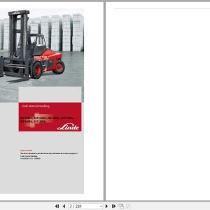 Linde IC Truck H1411 02 HT100 to HT160 Electrical Hydraulic Diagrams 14118013611 2020 (1)