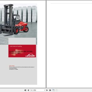 Linde IC Truck HT1411 01 HT100 to HT160 Electrical Hydraulic Diagrams 14118013631 2020 (1)