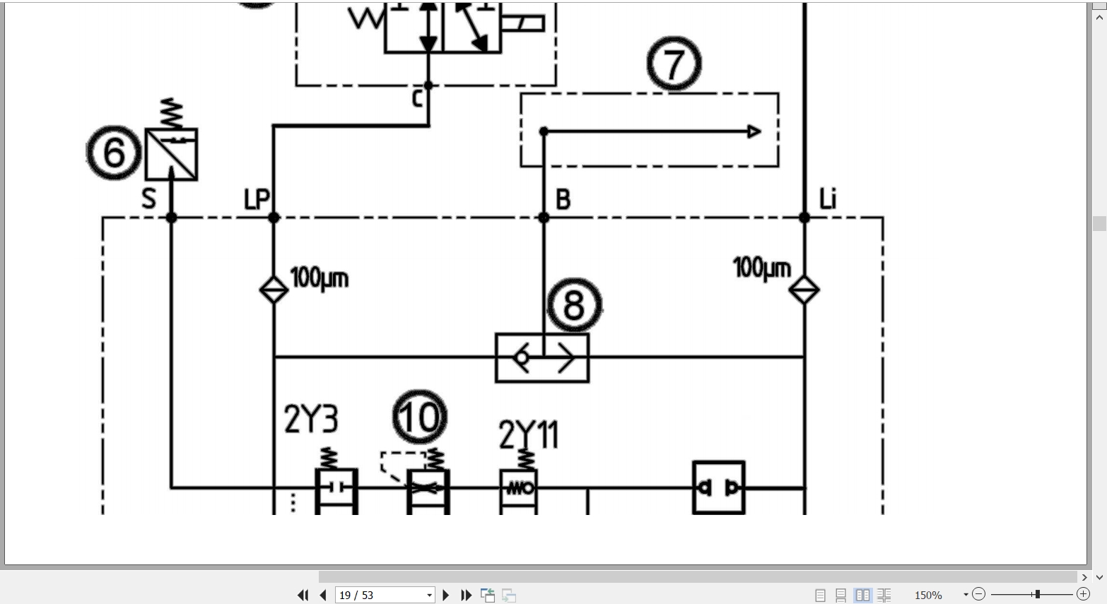 Linde Order Picker V1110 01 V08 01 V08 02 Electrical Hydraulic Diagrams 11108013601 2015 (3)