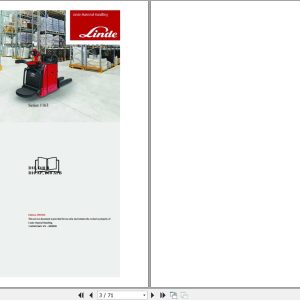 Linde Pallet Stacker D1163 01 D10 D10 AP D10 AP B D10FP Electrical Hydraulic Diagrams 11638013601 2020 (1)