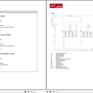 Linde Pallet Stacker D1163 01 D10 D10 Ap D10 Ap B D10Fp Electrical Hydraulic Diagrams 11638013601 2020 (2)