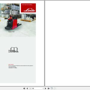 Linde Pallet Stacker D1163 01 D10 D10 AP D10 AP B Electrical Hydraulic Diagrams 11638013601 2020 (1)