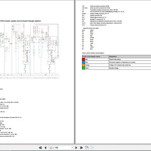 Linde Pallet Stacker D1163 01 D10 D10 Ap D10 Ap B Electrical Hydraulic Diagrams 11638013601 2020 (2)