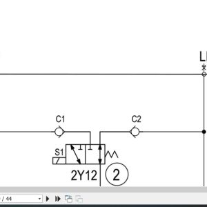 Linde Pallet Stacker D1163 01 D10 D10 Ap D10 Ap B Electrical Hydraulic Diagrams 11638013601 2020 (3)