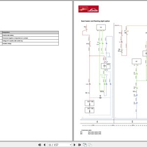 Linde Pallet Stacker D1164 01 D12R D12Rw D12S D12Sf Electrical Hydraulic Diagrams 11648013701 2020 (2)