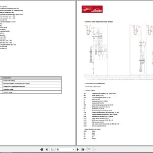 Linde Pallet Stacker L1171-01 L06AC to L16AC Electrical Hydraulic Diagrams 11718013601 2021 Linde Pallet Stacker L1171 01 L06Ac To L16Ac Electrical Hydraulic Diagrams 11718013601 2021 (2)