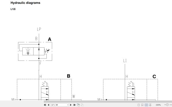 Linde Pallet Stacker L1172 01 L12Ex L12Iex Electrical Hydraulic Diagrams 11728013601 2018 (3)