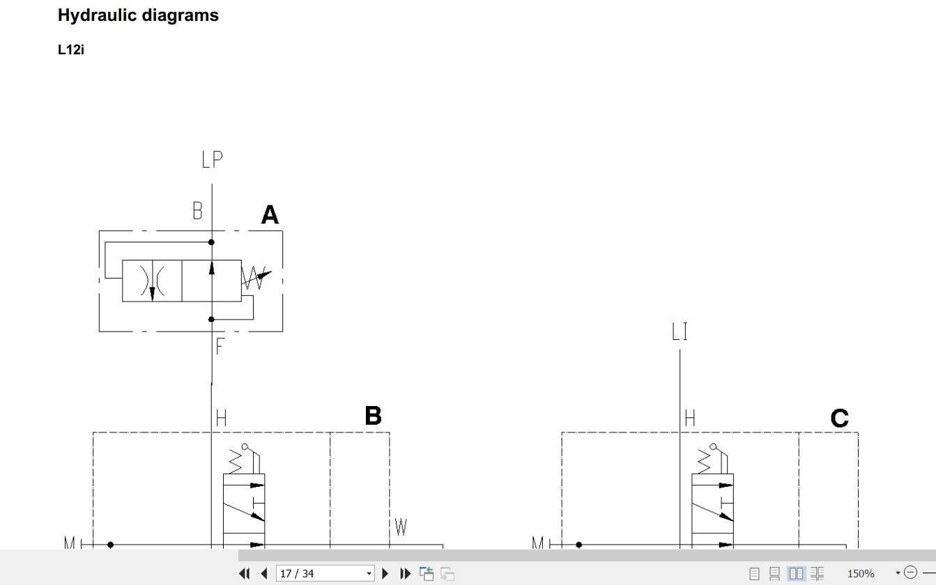 Linde Pallet Stacker L1172 01 L12EX L12iEX Electrical Hydraulic Diagrams 11728013601 2018 (3)