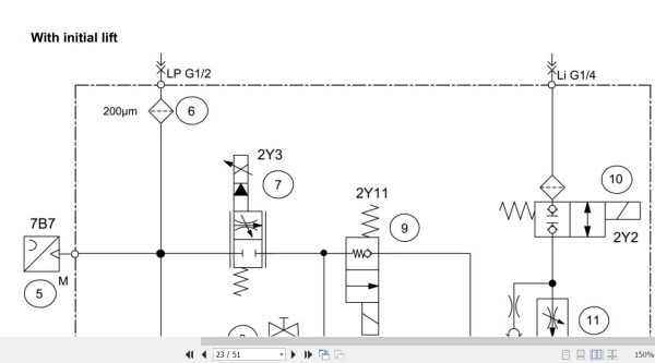 Linde Pallet Stacker L1174 01 L14R To L16Rw Electrical Hydraulic Diagrams 11748013651 2020 (3)