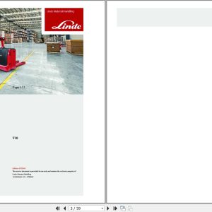 Linde Pallet Truck T 131 01 T matic T30 Electrical Hydraulic Diagrams 1318013661 2015 (1)