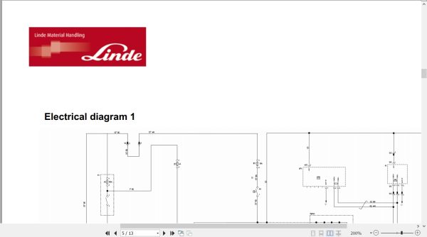 Linde Pallet Truck T1151 01 T16 T16P T20 T20P Electrical Hydraulic Diagrams 11518013631 2020 (2)