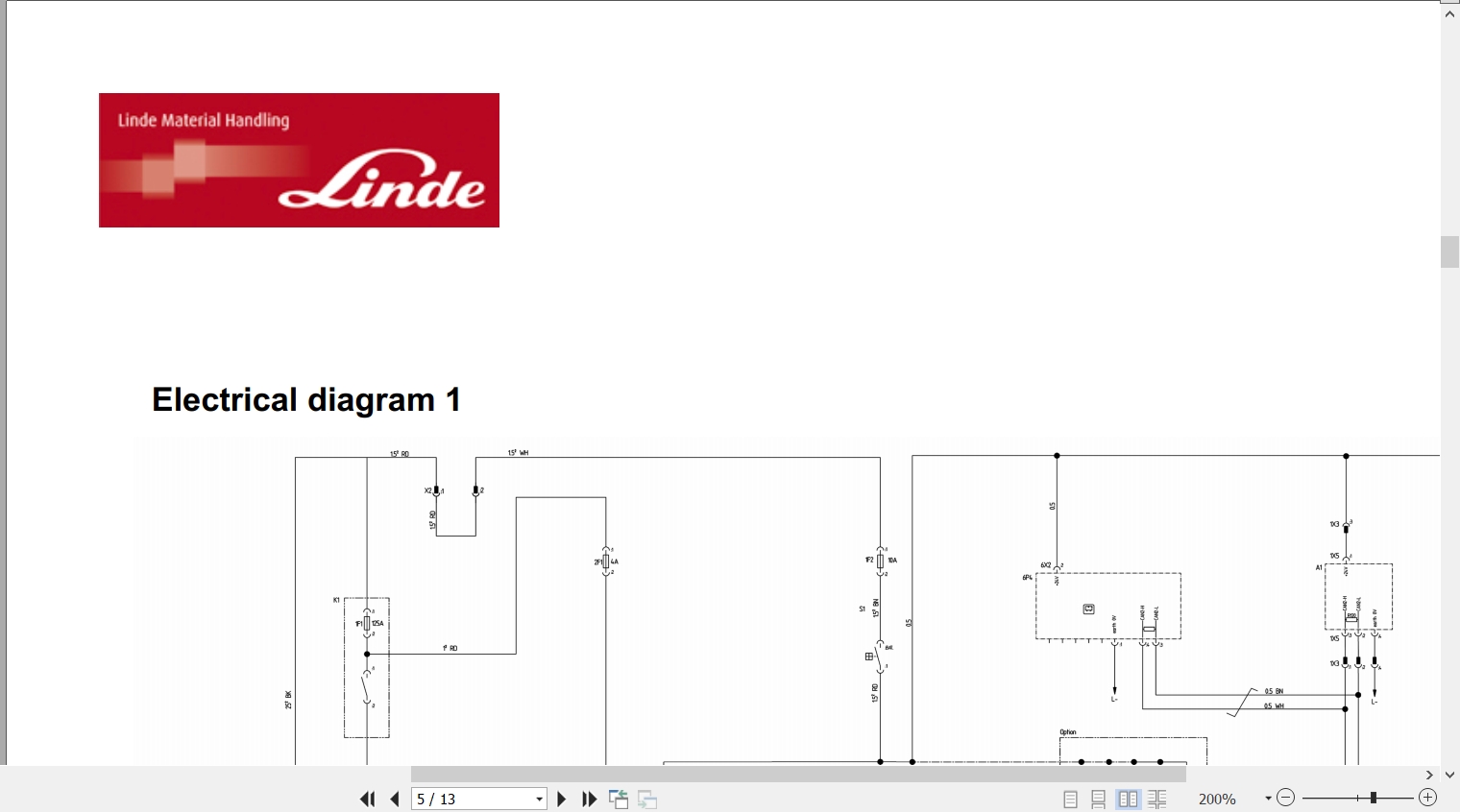 Linde Pallet Truck T1151 01 T16 T16P T20 T20P Electrical Hydraulic Diagrams 11518013631 2020 (2)