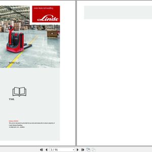 Linde Pallet Truck T1152 01 T16L Electrical Hydraulic Diagrams 11528013651 2021 (1)