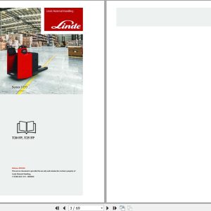 Linde Pallet Truck T1153 01 T20 to T25FP T30 Electrical Hydraulic Diagrams 11538013651 2020 (1)