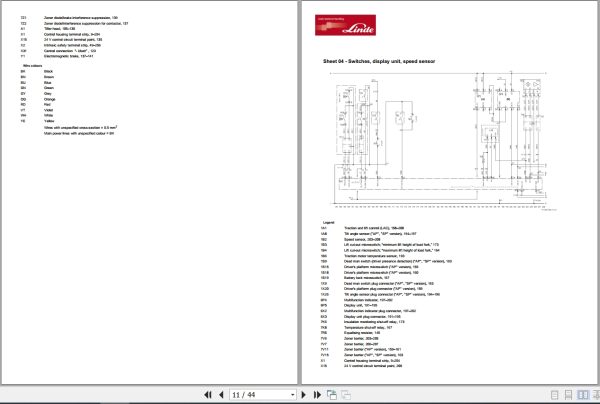 Linde Pallet Truck T131 01 T20 Ex Ap To T24 Ex Sp Electrical Hydraulic Diagrams 1318013701 2015 (2)