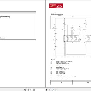 Linde Pallet Truck T131 02 T20Sp To T25Sp Electrical Hydraulic Diagrams 13180136Xx 2016 Fr (2)