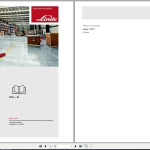 Linde Pallet Truck T4558 01 T14 Electrical Hydraulic Diagrams 45588026011 2017 (1)