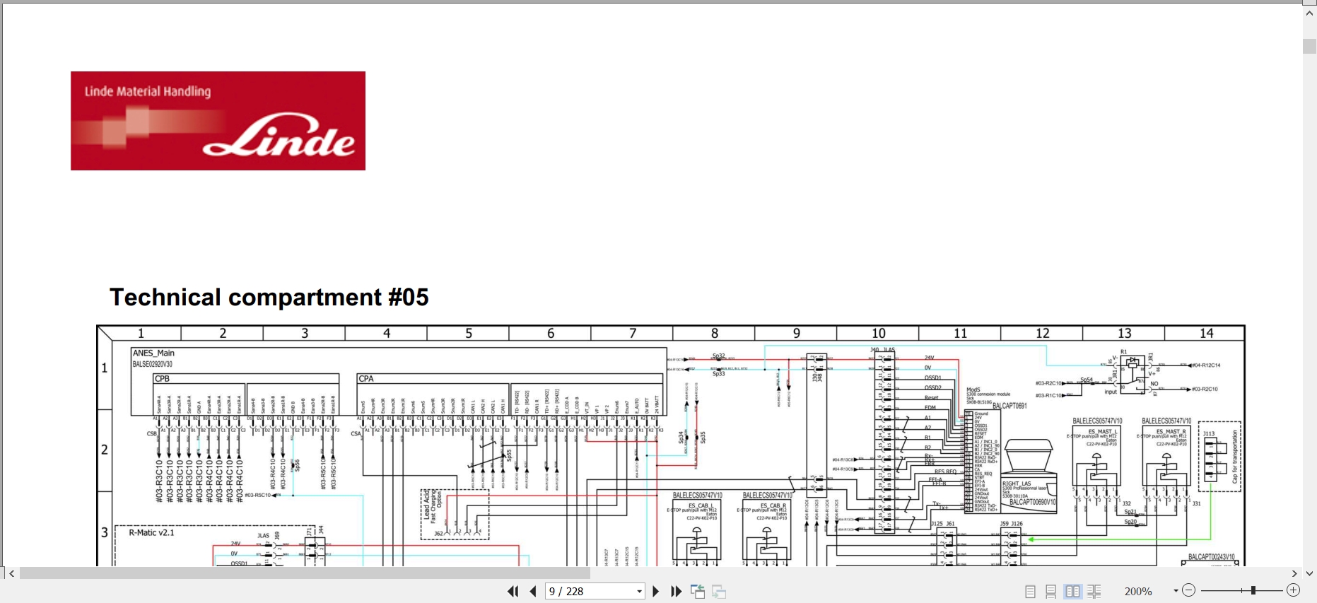 Linde Reach Truck R1120 01 R matic R10 R12 R14 R16 R20 R25 Electrical Hydraulic Diagrams 11208013651 2021 (2)
