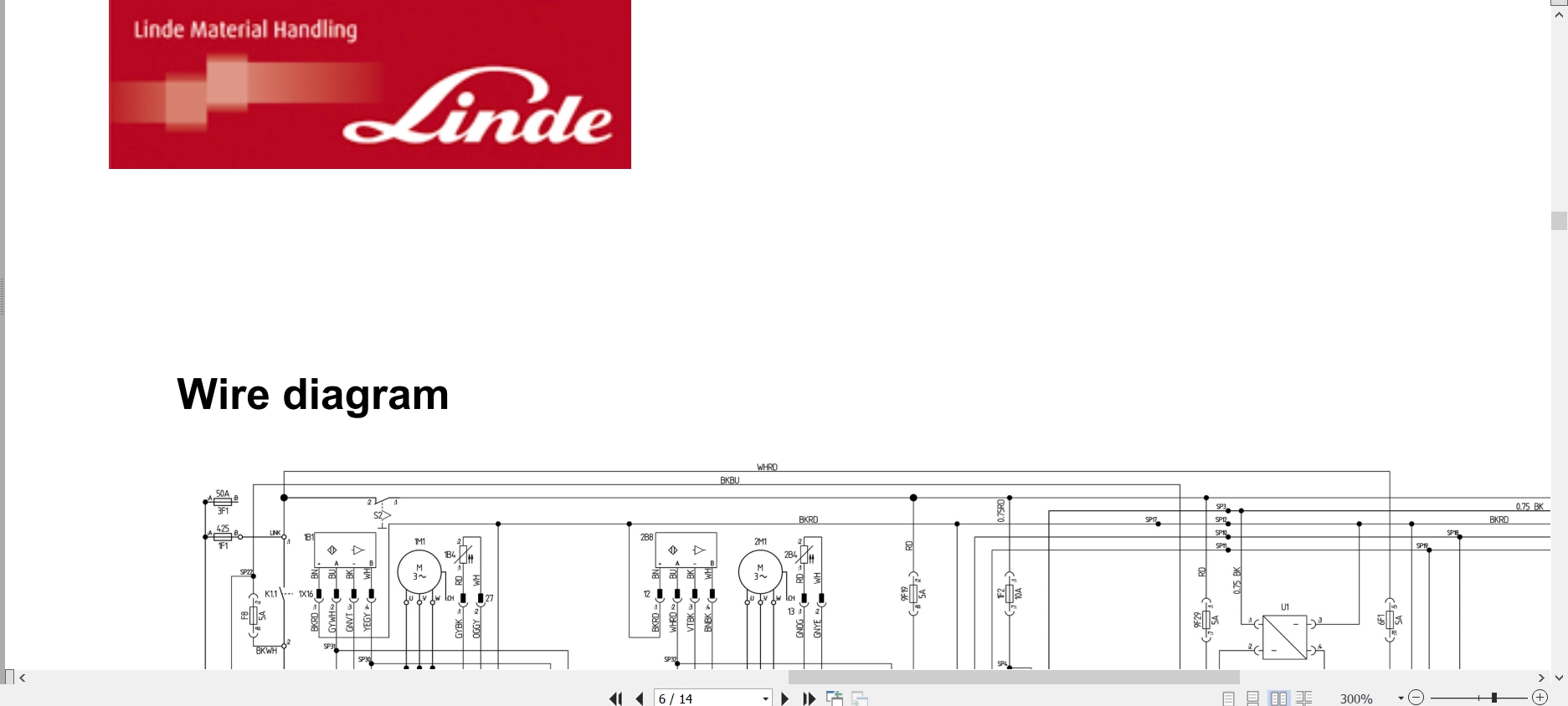 Linde Reach Truck R1123 02 R14SP R16SP R18SP Electrical Hydraulic Diagrams 11238013611 2022 (2)