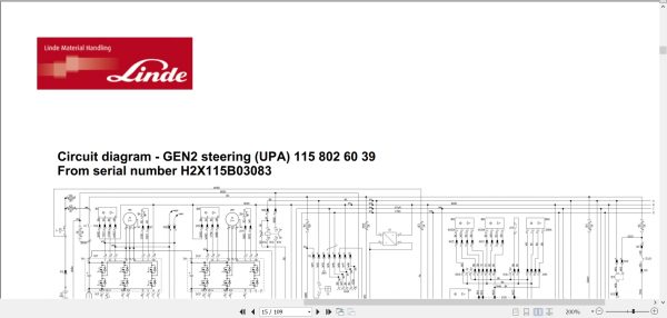 Linde Reach Truck R115-11 R10C R12C R14C Electrical Hydraulic Diagrams 1158013901 2012 Linde Reach Truck R115 11 R10C R12C R14C Electrical Hydraulic Diagrams 1158013901 2012 (2)