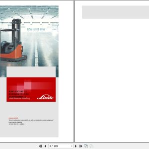Linde Reach Truck R115 12 R14 to R20G Electrical Hydraulic Diagrams 1158013901 2012 (1)