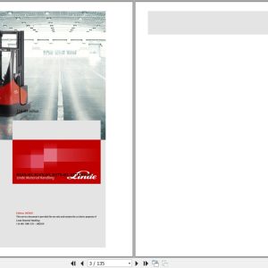 Linde Reach Truck R116 03 R14X R16X R17X R17XHD Electrical Hydraulic Diagrams 1168013801 2018 (1)