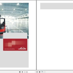 Linde Reach Truck R8922 R25F Electrical Diagrams 89228076501 2006 (1)