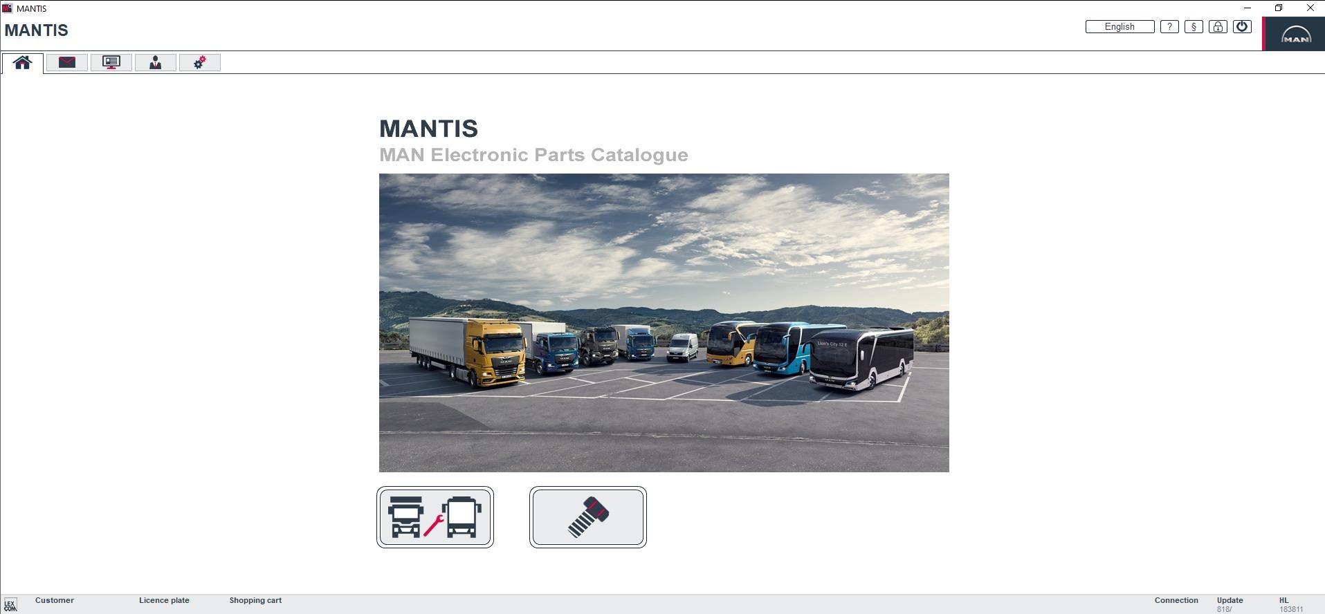 MAN MANTIS EPC v818 03.2026 Spare Parts Catalog Program 2
