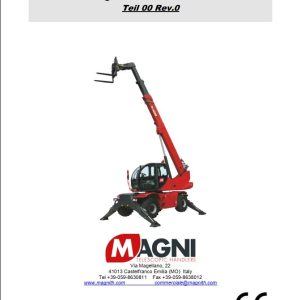 Magni Telehandler RTH 4.18 Operation and Maintenance Manual (1)