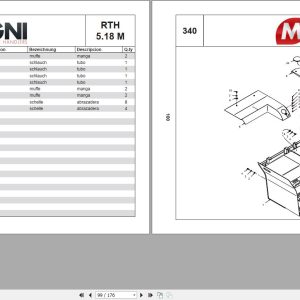 Magni Telehandler Rth 5.18 M Parts Catalog 05860 (2)