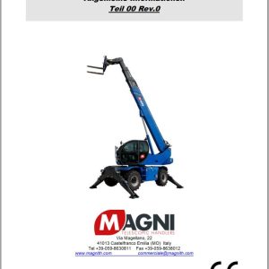 Magni Telehandler RTH 5.21 Operation and Maintenance Manual DE (1)