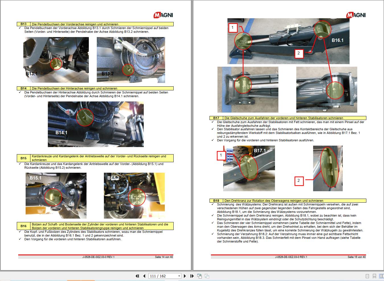 Magni Telehandler RTH 5.26 Operation and Maintenance Manual DE (2)
