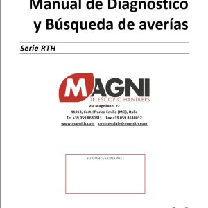 Magni Telehandler RTH Series Diagnostic and Troubleshooting Manual ES (1)
