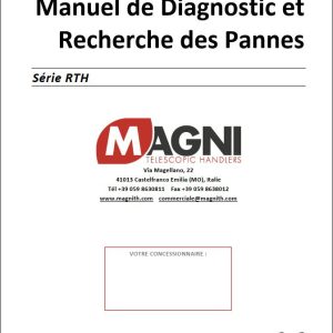 Magni Telehandler RTH Series Diagnostic and Troubleshooting Manual FR (1)