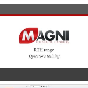Magni Telehandler RTH Series Operators Training (1)